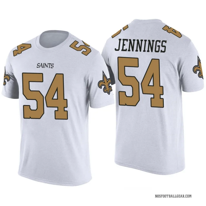 Anfernee Jennings Men's White New Orleans Saints Color Rush T-Shirt