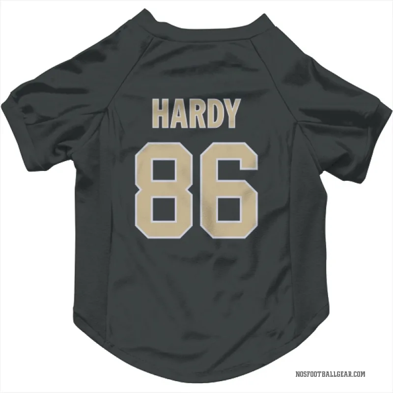 Cody Hardy  Black New Orleans Saints  Cat & Dog Pet Jersey