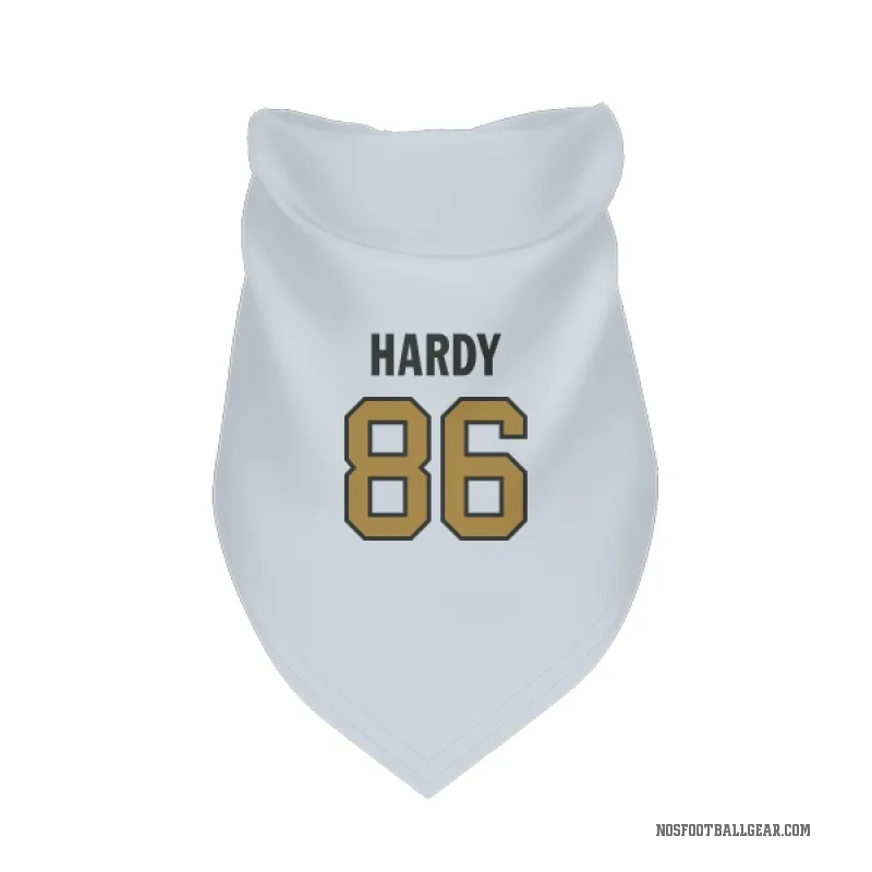 Cody Hardy  Gold New Orleans Saints   White  Cat & Dog Pet Bandana
