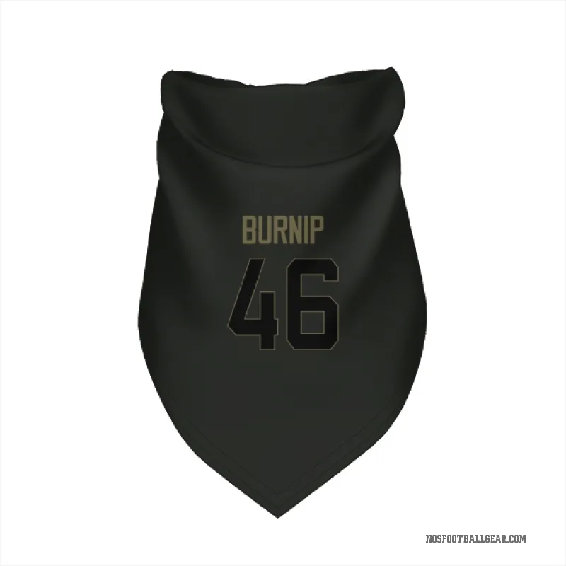 James Burnip  Black New Orleans Saints  Service Cat & Dog Pet Bandana