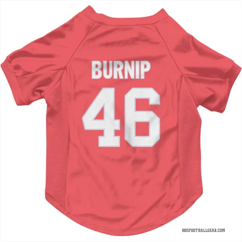 James Burnip  Pink New Orleans Saints  Cat & Dog Pet Jersey