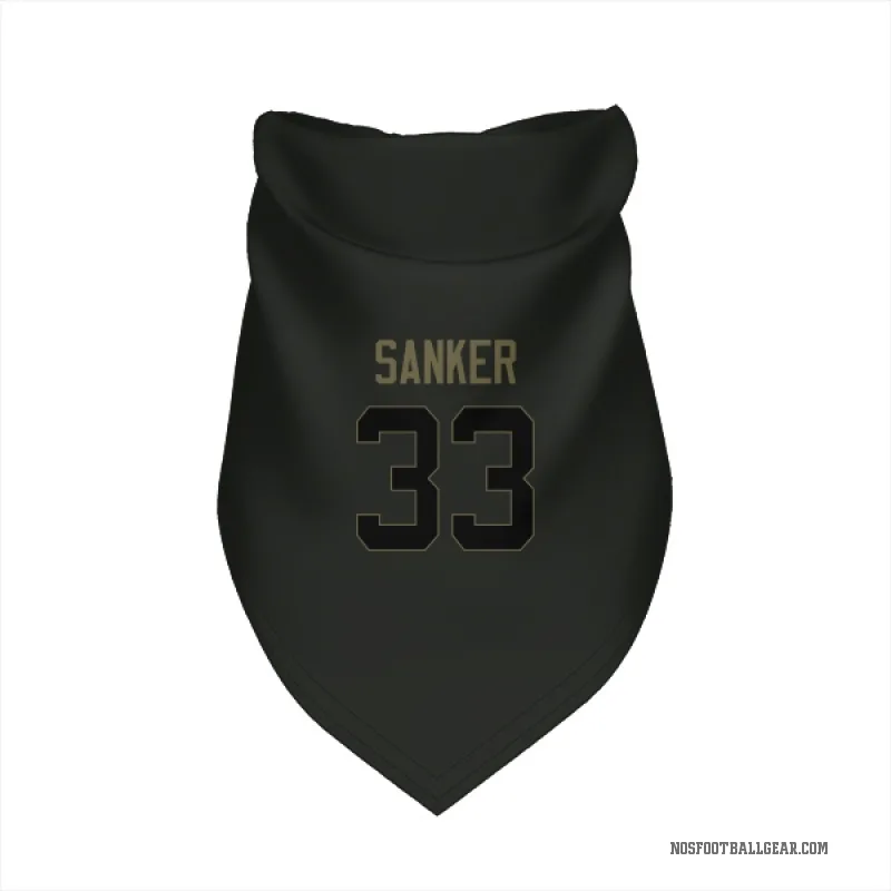Jonas Sanker  Black New Orleans Saints  Service Cat & Dog Pet Bandana