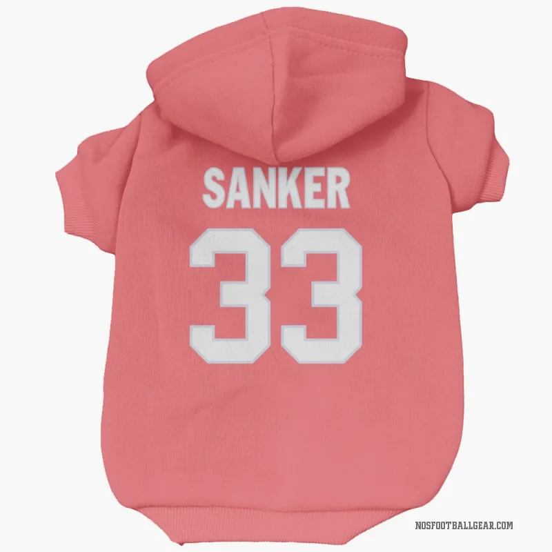 Jonas Sanker  Pink New Orleans Saints  Cat & Dog Pet Hoodie