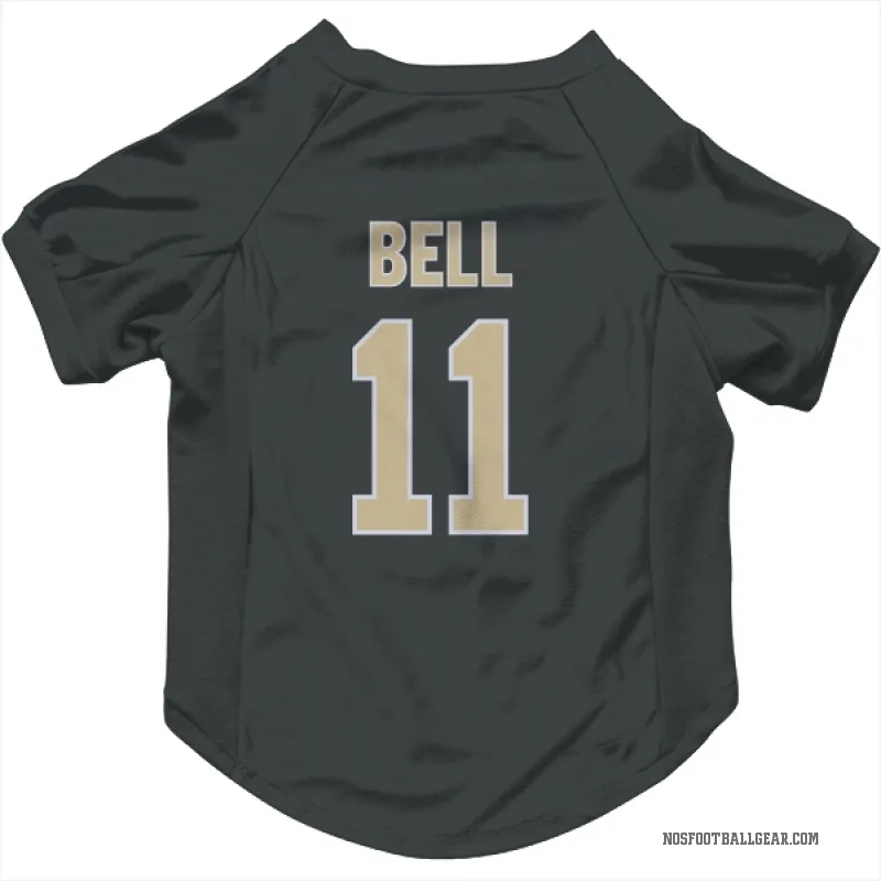 Ronnie Bell  Black New Orleans Saints  Cat & Dog Pet Jersey