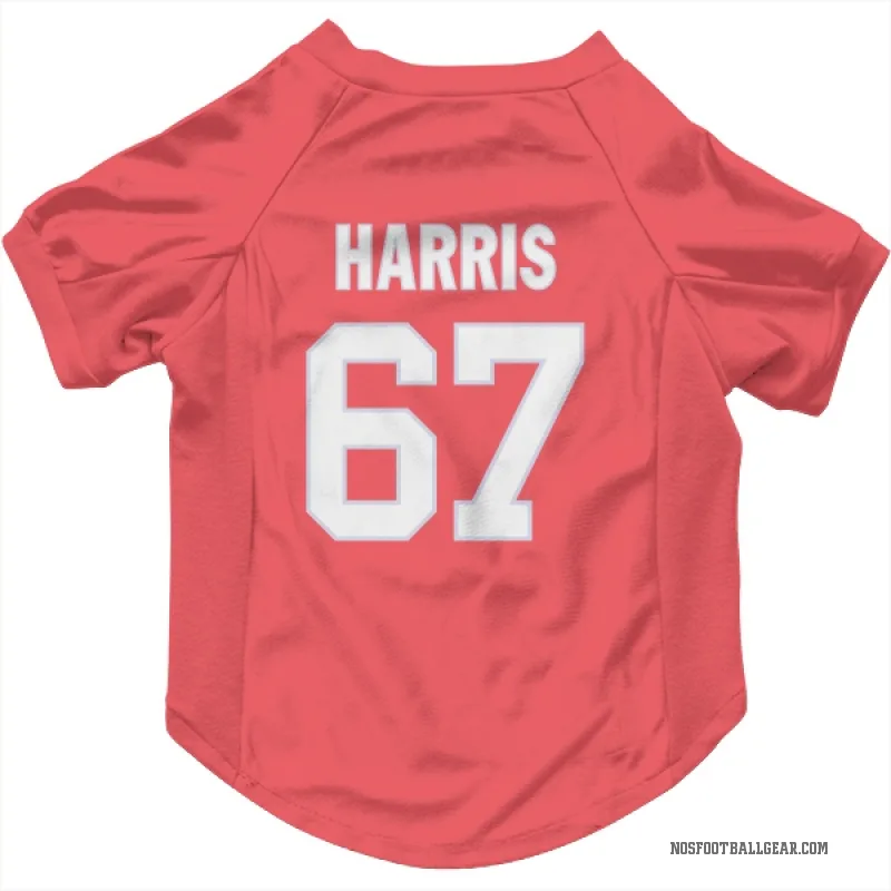 Zxavian Harris  Pink New Orleans Saints  Cat & Dog Pet Jersey